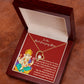 To The Most Amazing Mom, I Forever Love You Necklace Blessed by Lord Ganesh Diwali Necklace