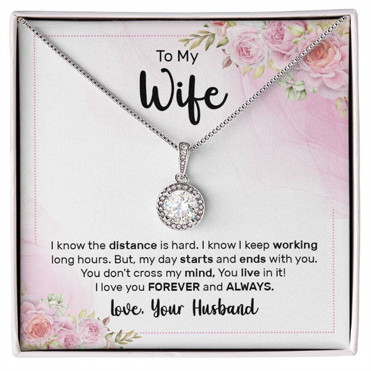 Holiday special To MY Wife Eternal Hope Necklace gift set
