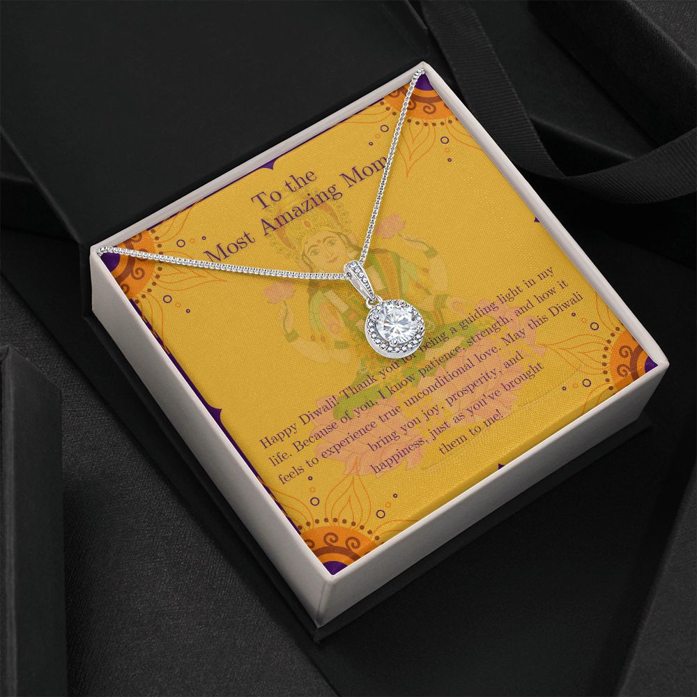 To My Amazing Mom Diwali Eternal Hope Necklace