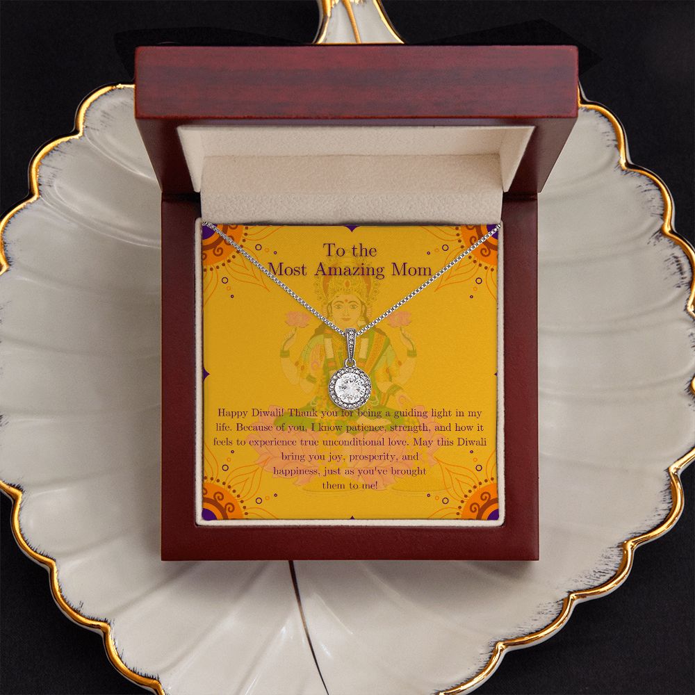 To My Amazing Mom Diwali Eternal Hope Necklace