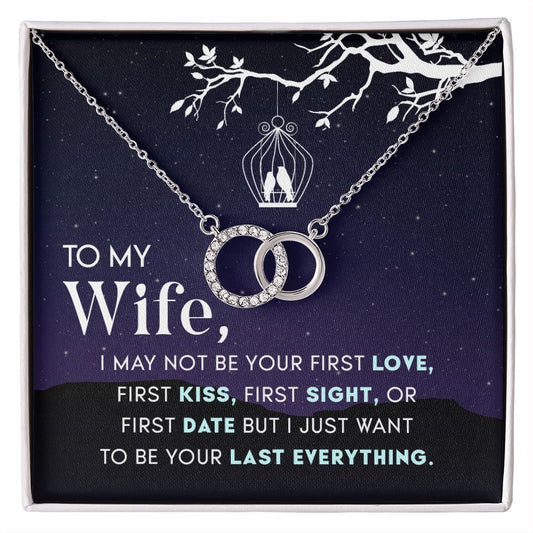 To My Wife The Perfect Pair Necklace, Perfect for Valentines Day