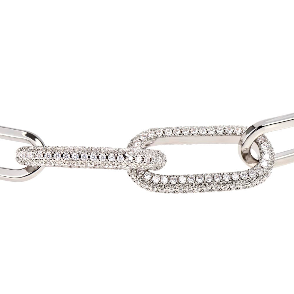 To My Bad Ass Bearded Hubby Forever Linked Men Necklace