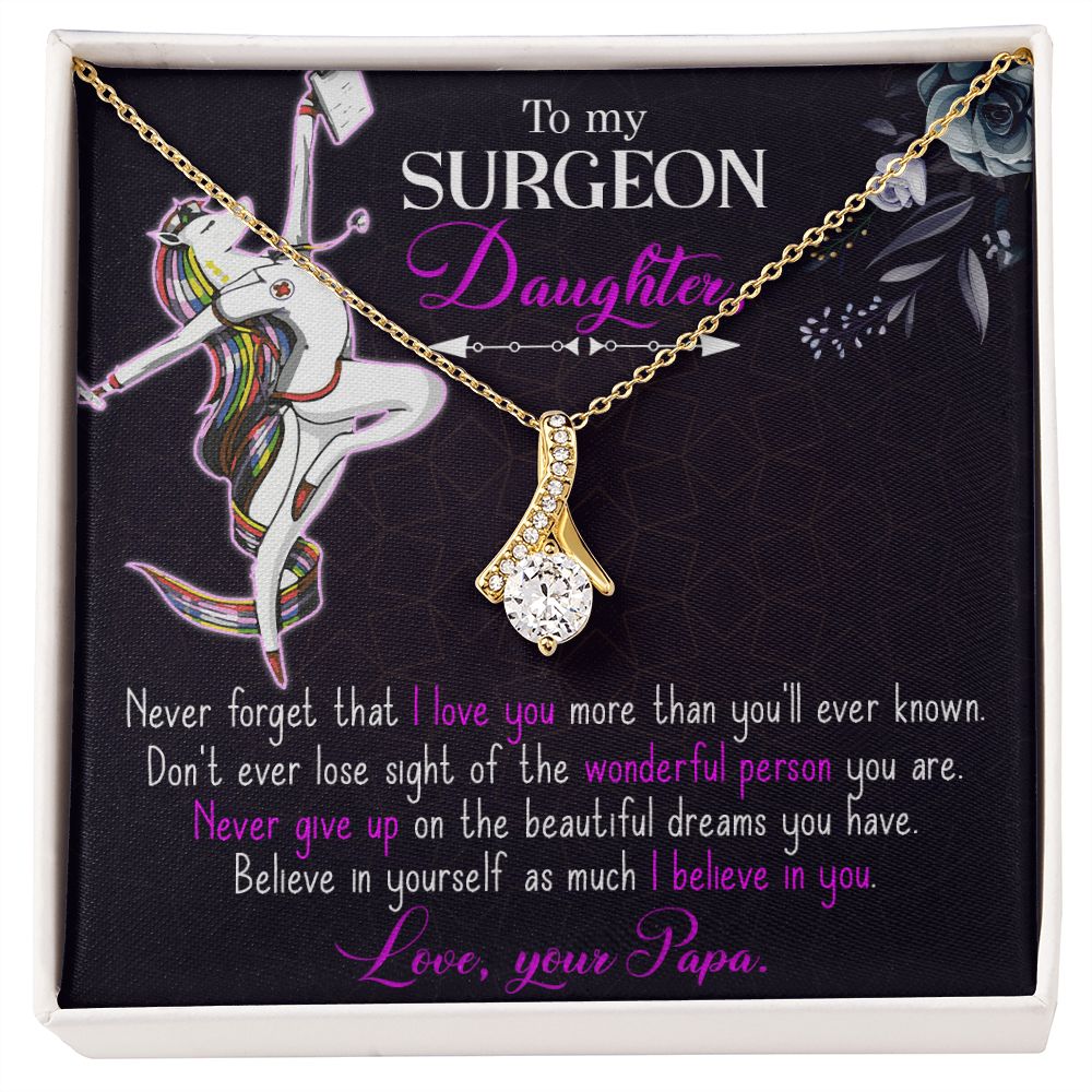 Copy of To my surgeon daughter Alluring Beauty Necklace