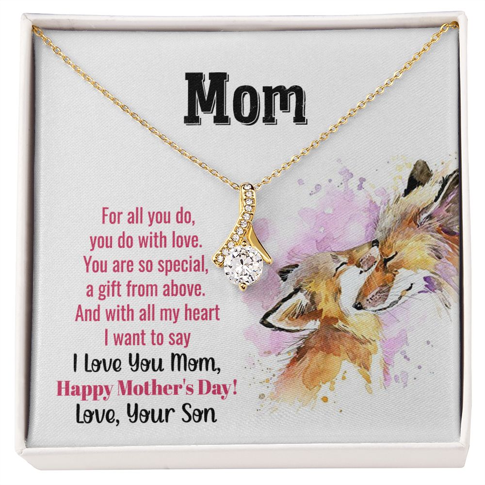 mom you are so special 1 Alluring Beauty Necklace