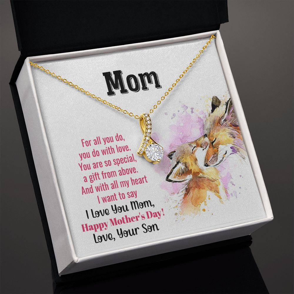 mom you are so special 1 Alluring Beauty Necklace