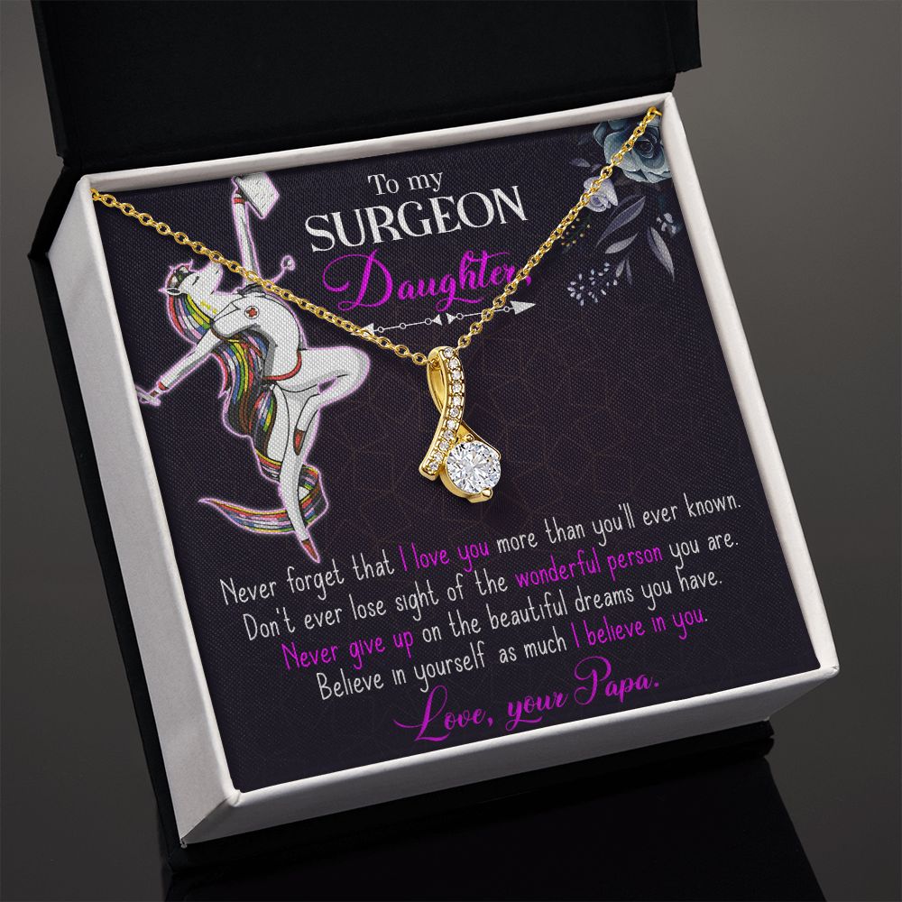 Copy of To my surgeon daughter Alluring Beauty Necklace
