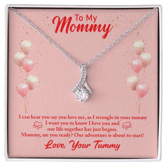 To my mommy-I can hear you Alluring Beauty Necklace