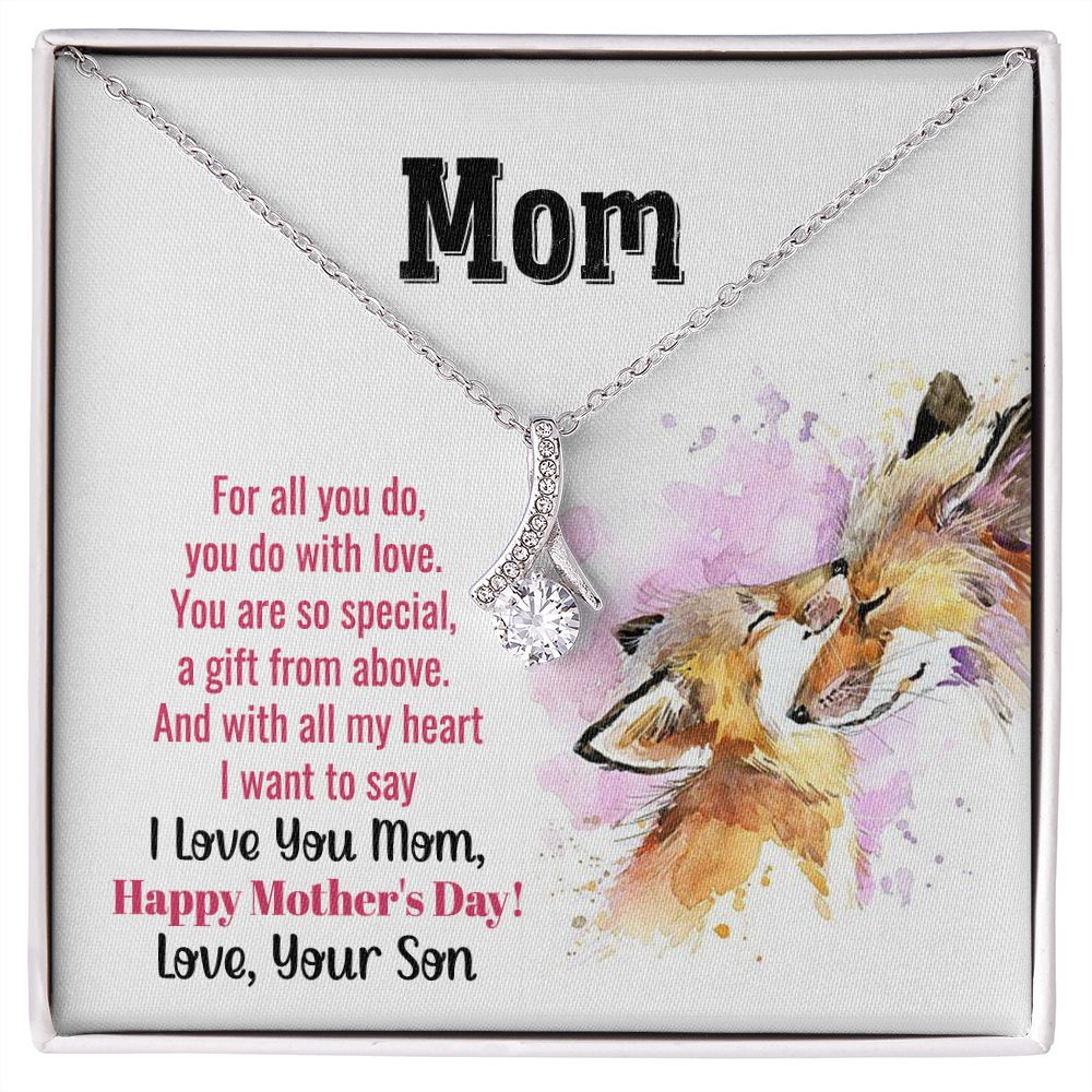 mom you are so special 1 Alluring Beauty Necklace