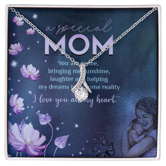 Message Card Mother day -6 Alluring Beauty Necklace