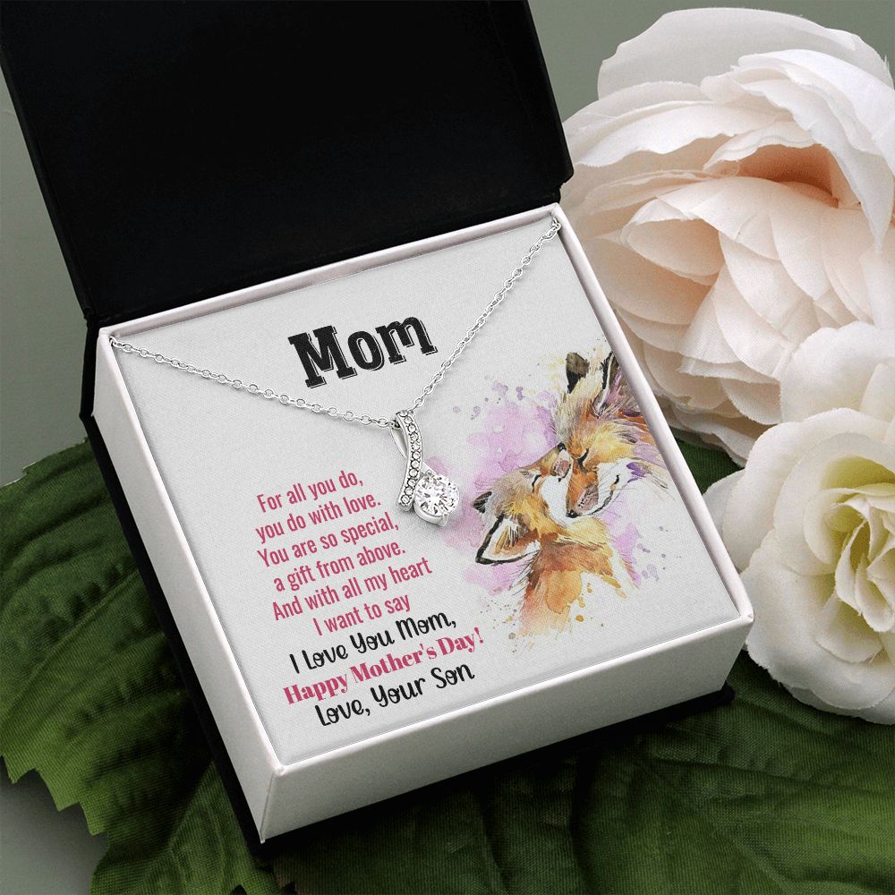 mom you are so special 1 Alluring Beauty Necklace