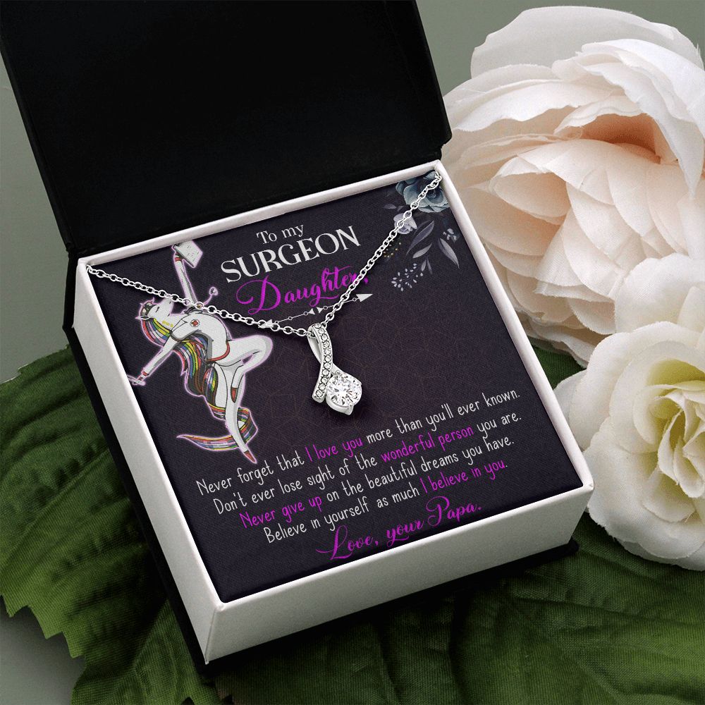 Copy of To my surgeon daughter Alluring Beauty Necklace