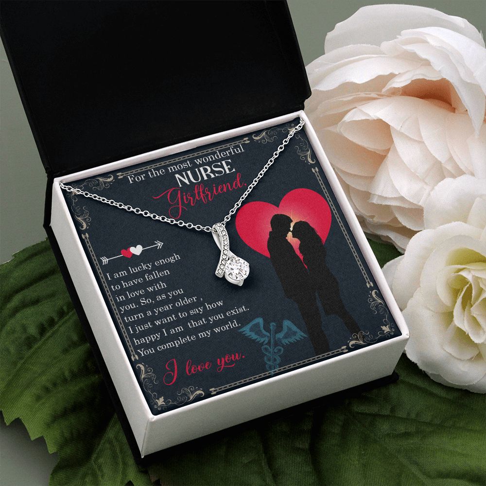 Copy of For the most wonderful nurse girlfriend Alluring Beauty Necklace