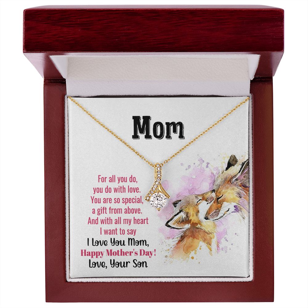 mom you are so special 1 Alluring Beauty Necklace