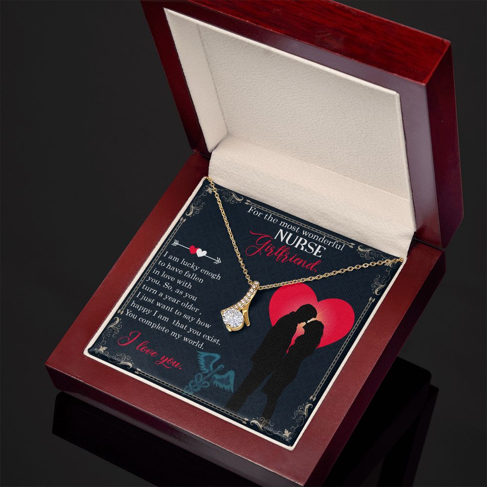 Copy of For the most wonderful nurse girlfriend Alluring Beauty Necklace