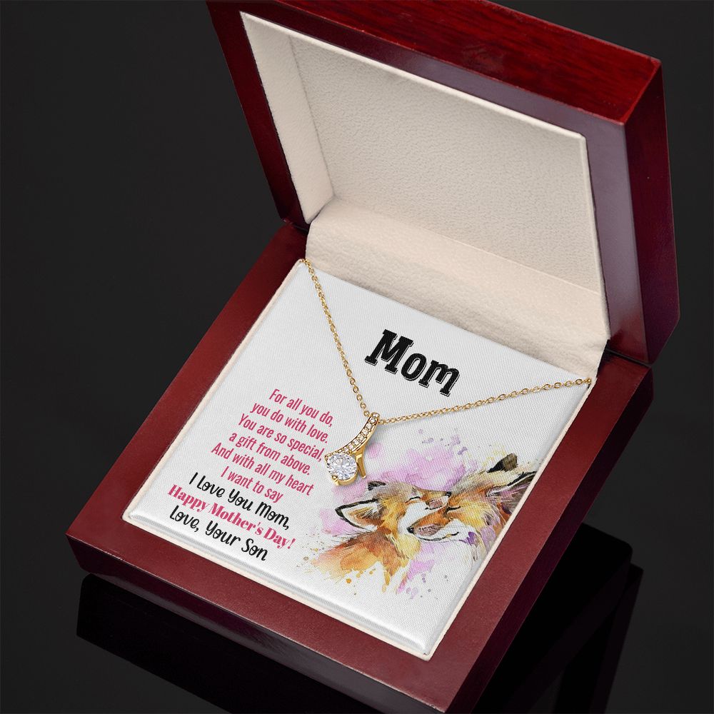 mom you are so special 1 Alluring Beauty Necklace