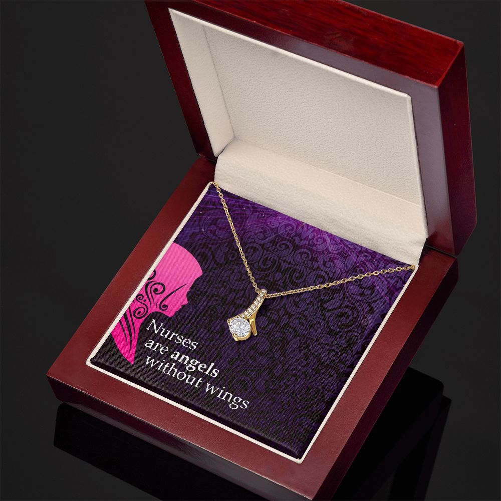 Copy of Nurses are angels Alluring Beauty Necklace