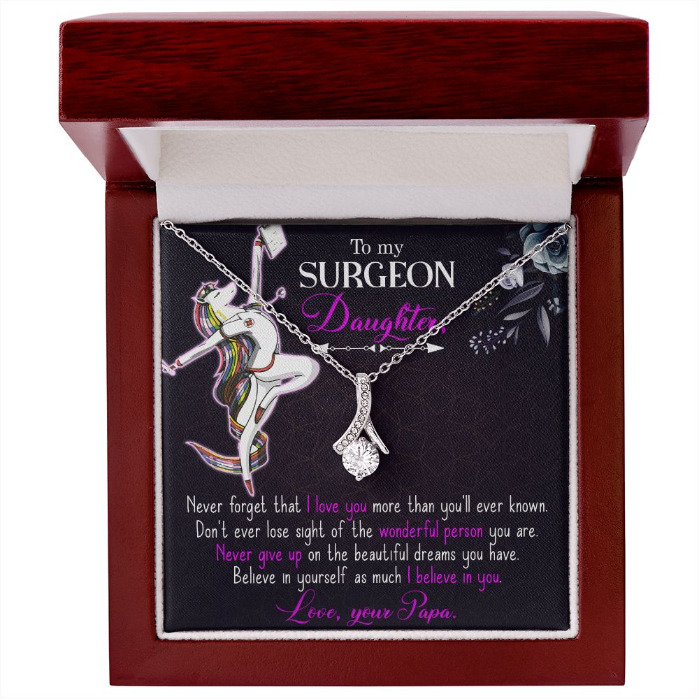 Copy of To my surgeon daughter Alluring Beauty Necklace