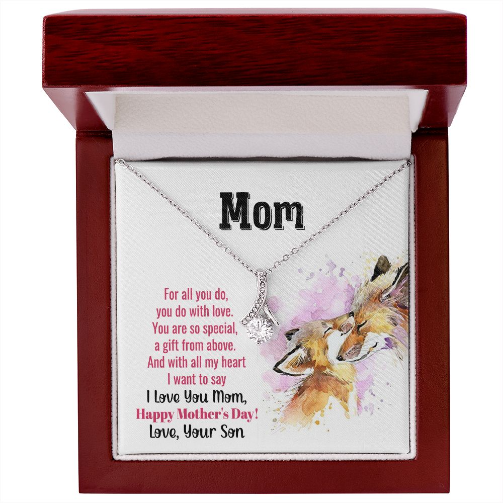 mom you are so special 1 Alluring Beauty Necklace