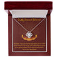To MY Beloved Love Knot Necklace Diwali Necklace set