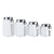 4-Piece Canister Set, Arctic White