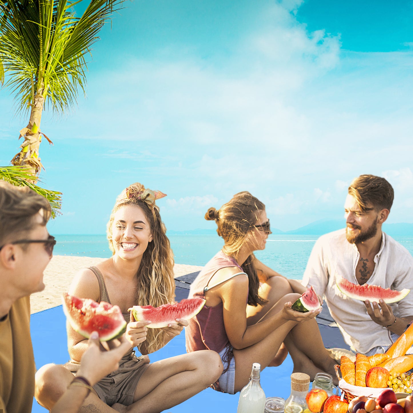 Oversized Sandproof Beach Blanket