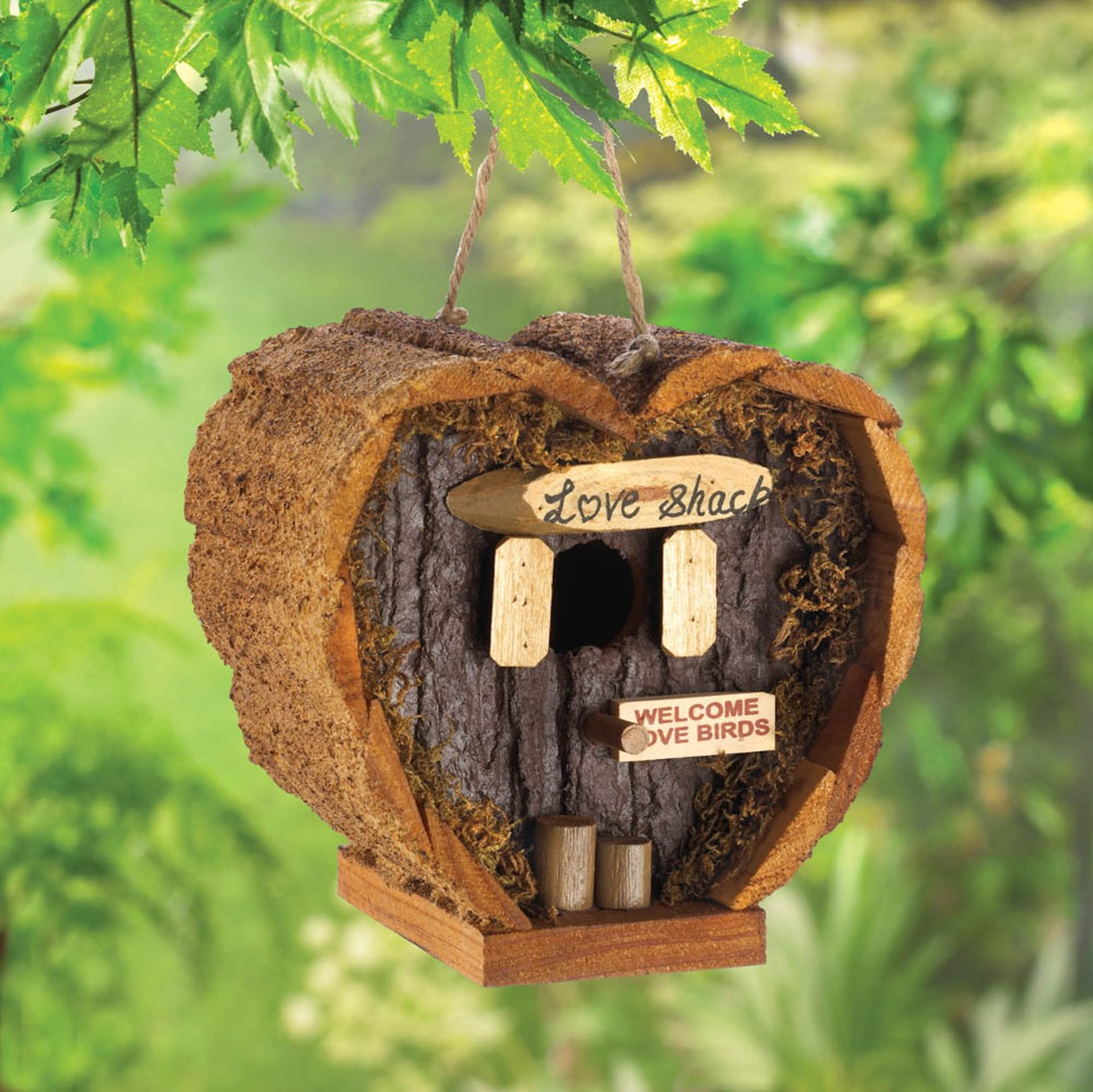 LOVE SHACK BIRDHOUSE