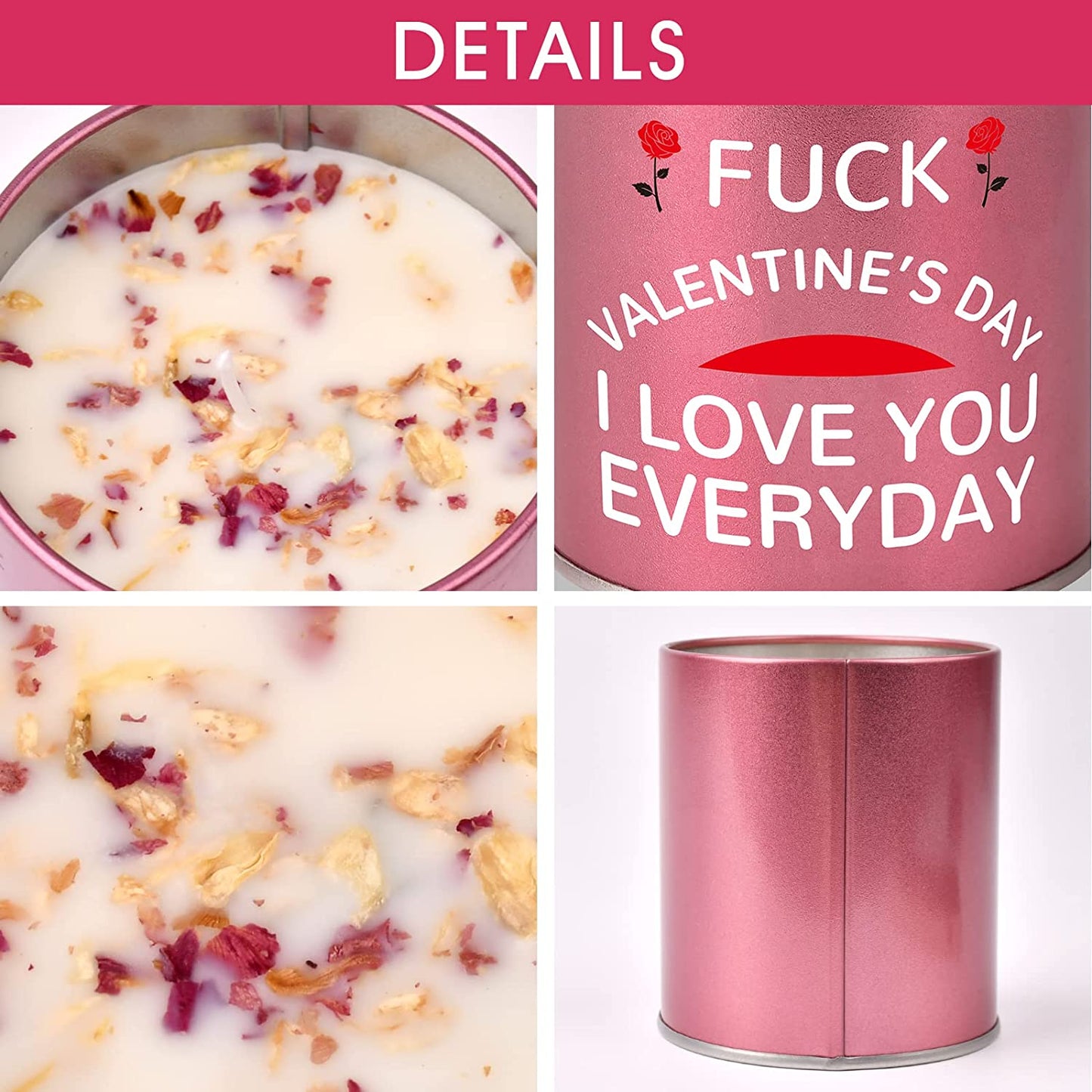 Valentines Day Gifts for Her/Him Husband Girlfriend Wife, Funny Gifts Ideas Scented Candle