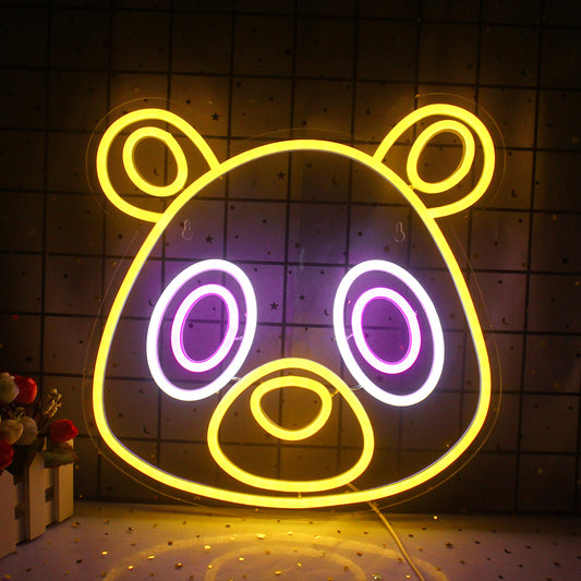 Bear Neon Light for Home Decoration