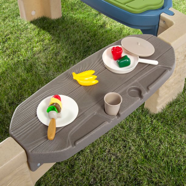 Step2 All-Around Playtime Patio with Canopy with 16 Play Accessories