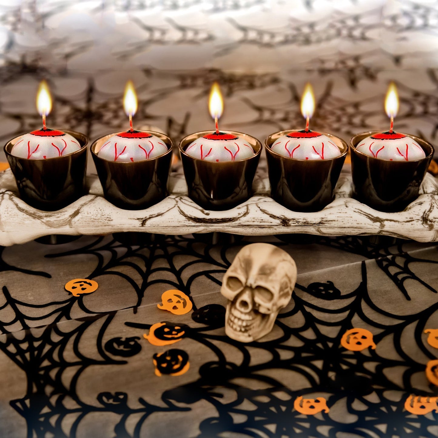 Eyeball Floating Halloween Candles for  Party Decoration