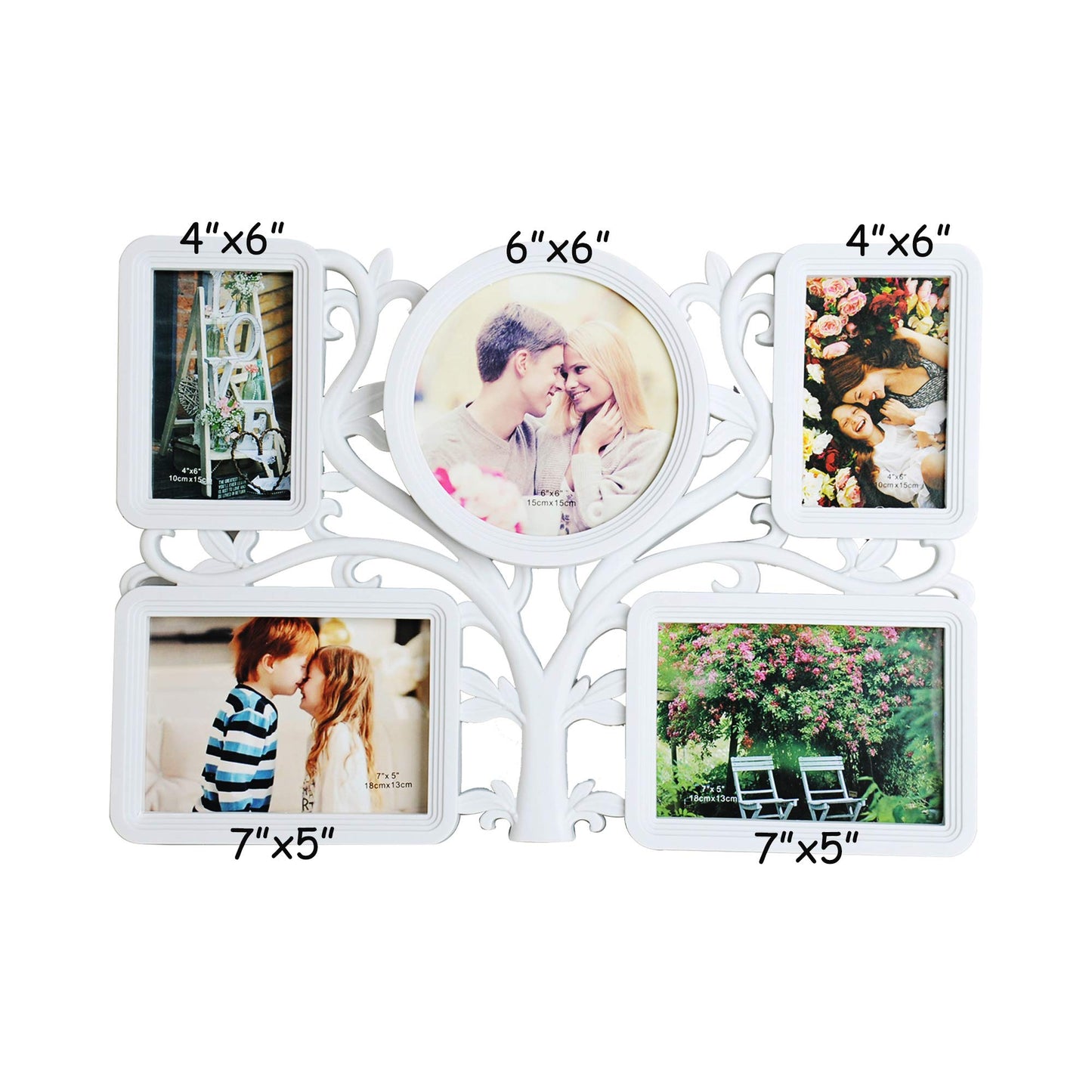 Wall Mounted Frames, White for Home Decoration