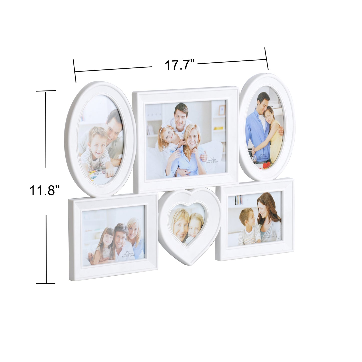 Wall Mounted Frames, White for Home Decoration