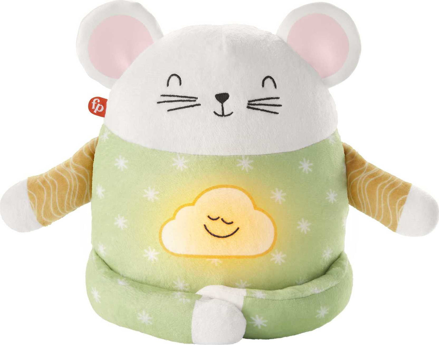 Meditation 7.87" Mouse Stuffed Animal w/ Soothing Sounds