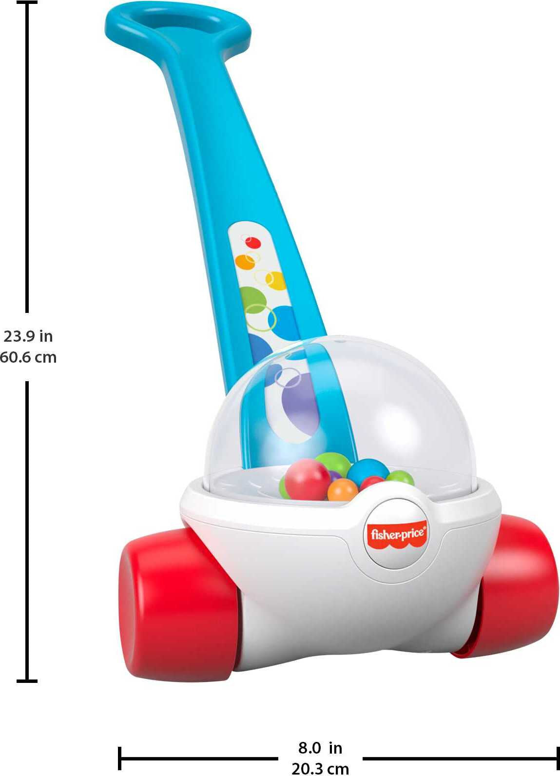 Classic Corn Popper Infant Push-Along Toy