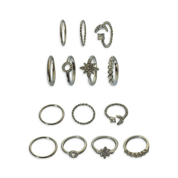 Celestial Ring Set, 14-Pieces