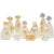 Set of 10 Resin Religious Nativity Scene Figurines for Christmas Decoration