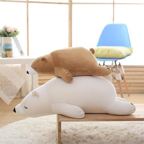 35cm Brown Polar Bear Plush Toys for Valentines Day Gift