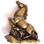 Golden Horse Figurines for Tabletop Home Decoration