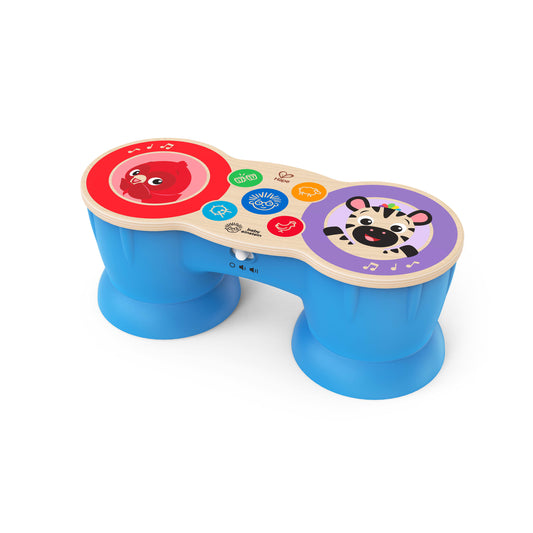 Magic Touch Wooden Drums Infant Musical Toy