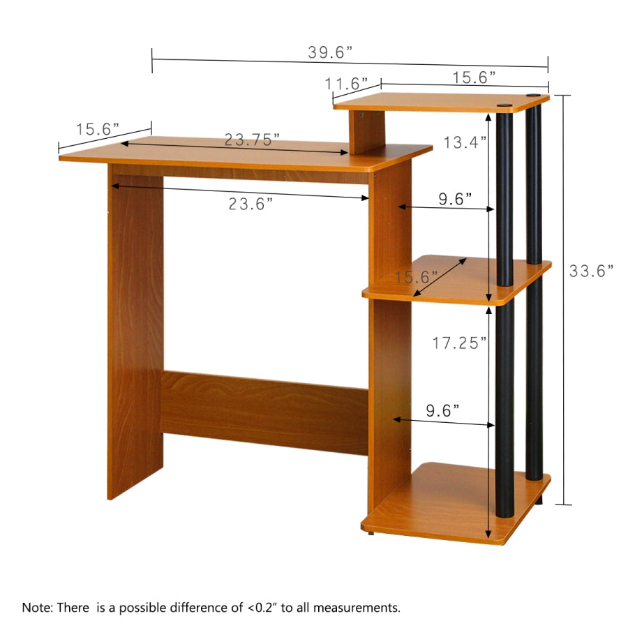 Home Laptop/Computer Desk, Orange