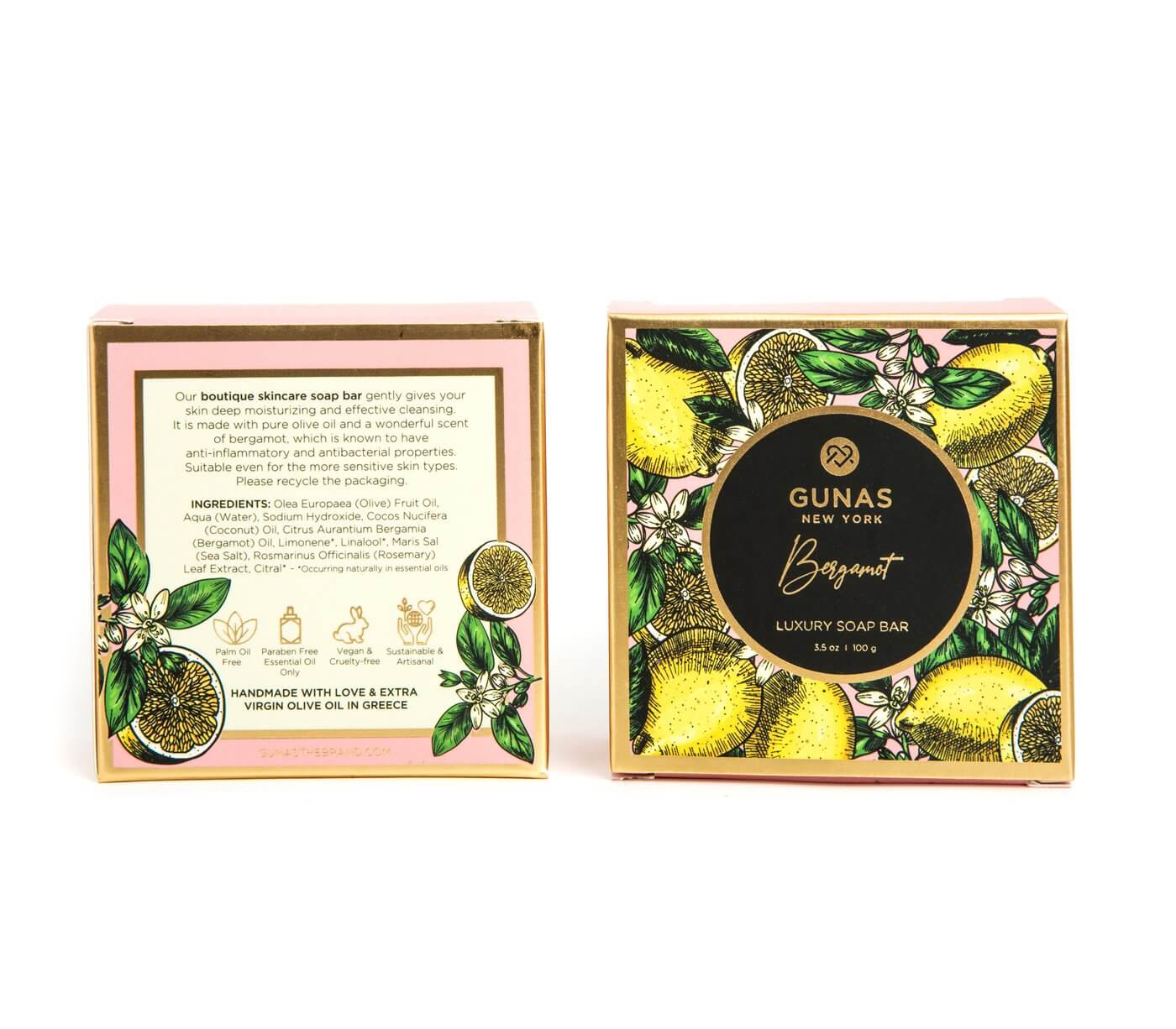 Bergamot Luxury & Artisan Soap Bar