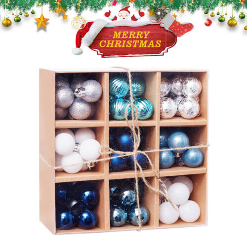 99Pcs Christmas Balls Tree Hanging Pendant Home Party Decor New Year Decoration