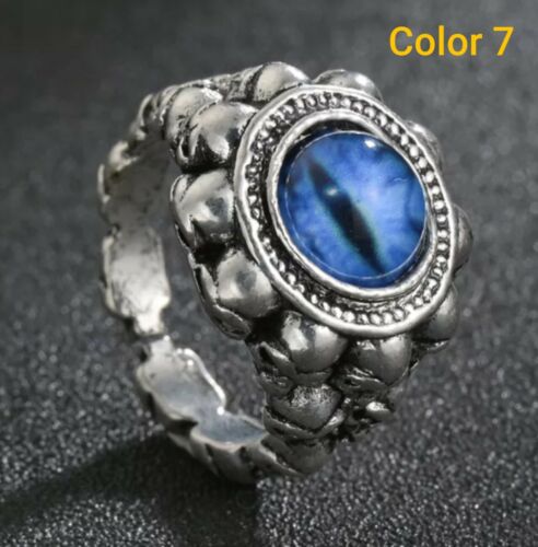 Evil Eye Rings Unisex Cool Fashion Punk Ring Jewelry Male Bar Night