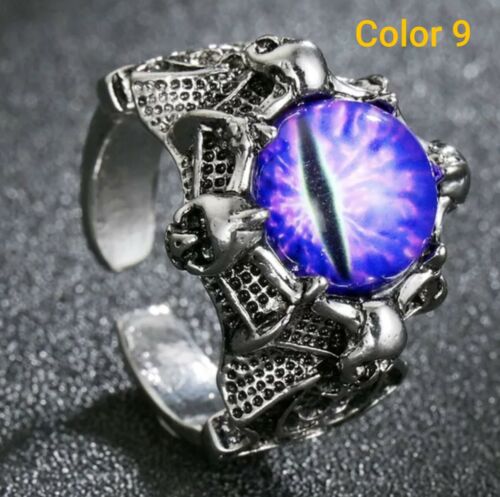 Evil Eye Rings Unisex Cool Fashion Punk Ring Jewelry Male Bar Night