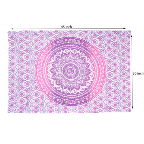 Ombre Wall Hanging Mandala Hippie Wall Tapestry Bohemian Home Decor