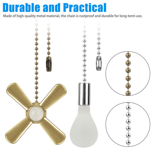 20FT Ceiling Fan Pull Chain Beaded Extension Set