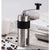 Manual Coffee Grinder Stainless Steel Ceramic Burr Portable Hand Crank Grinder