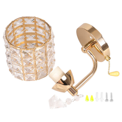 Luxury Crystal Wall Light Modern E27 Home Wall Sconce Lighting Fixture