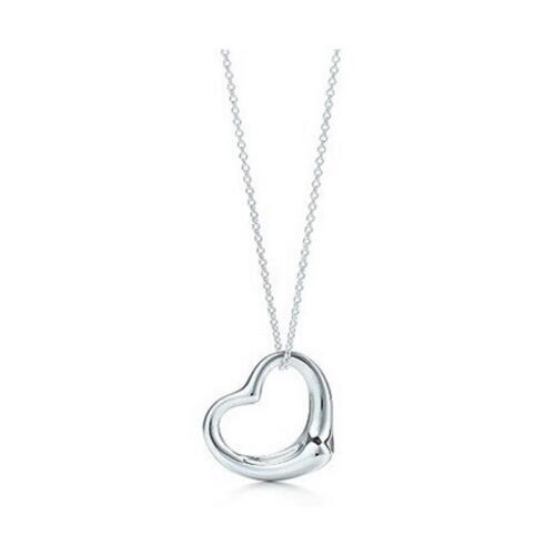 Open Heart Pendant Fashion Necklace Valentines Gift for Women