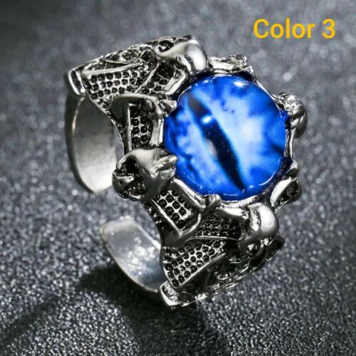 Evil Eye Rings Unisex Cool Fashion Punk Ring Jewelry Male Bar Night